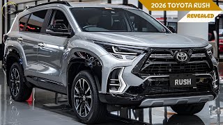 New 2026 Toyota Rush Officially Present New Design, Advanced Features & More Powerful Performance