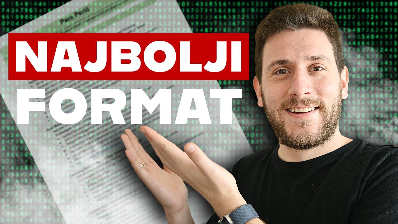 Kako Vaš CV Treba Da Izgleda?