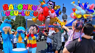 LAGU BALONKU ADA 5 VERSI BALON LUCU BADUT LUCU | LAGU ANAK INDONESIA TERPOPULER SAMPAI SEKARANG