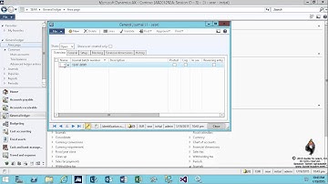 Manage General Ledger Daily and Periodic Procedures in Microsoft Dynamics AX 2012 R3