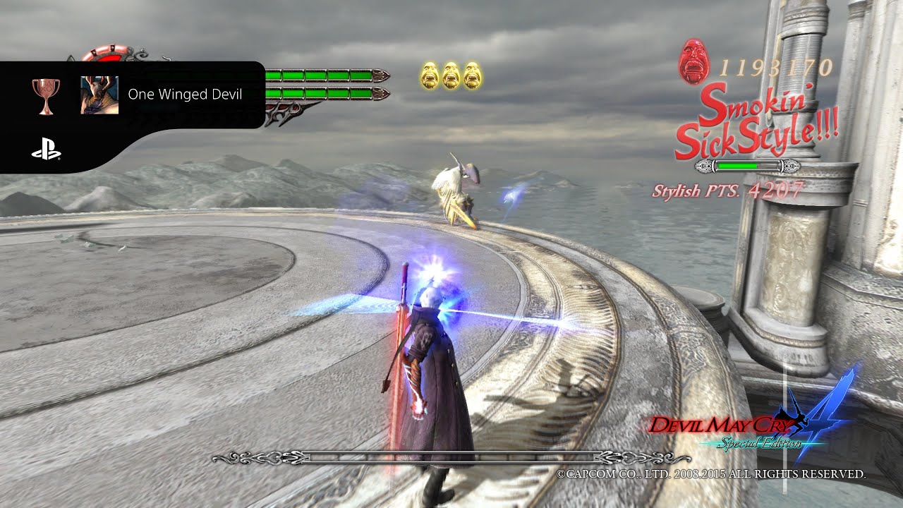 Devil May Cry 4 Se トロフィー攻略 One Winged Devil Youtube