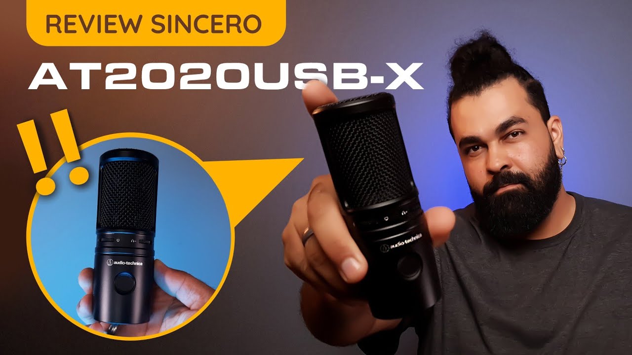 AUDIO-TECHNICA AT2020USB-X | Review do MELHOR microfone que já