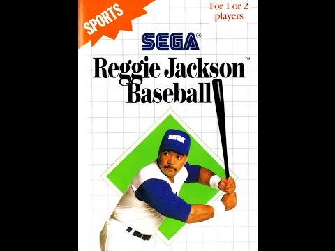 Reggie Jackson Baseball (Sega Master System)