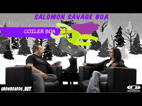 2012 Salomon Savage Boa Boot Review - YouTube