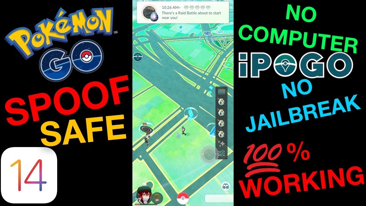 Pokemon GO Spoofing iOS NO PC ✓ Pokemon Go Spoofer iPoGo FREE 2020 ✓  JOYSTICK + TELEPORT 