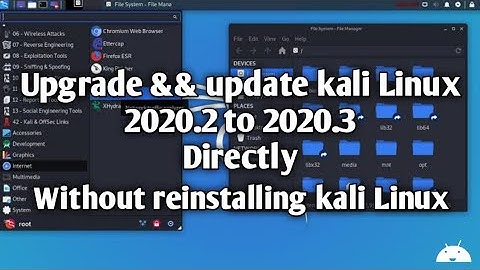 How to update & upgrade kali Linux 2020.2 to 2020.3 , easy trick!!