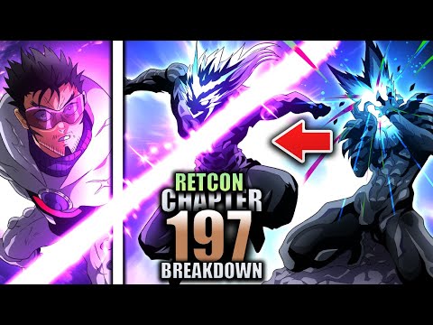 This New Villain is Stronger Than Cosmic Garou! / One Punch Man Chapter 197 Retcon