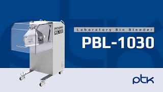 Ptk Laboratory Bin Blender Pbl-1030 Precision Powder Mixing For Tablet Capsule Production