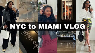 living in both New York City and Miami is a vibe weekly vlog 😎🌆🌴