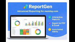 How to Create PDF Reports from monday.com Boards | ReportGen Tutorial