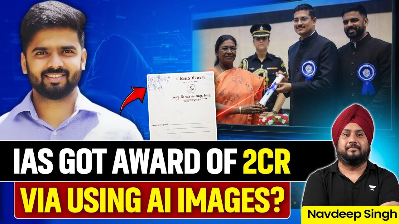 Did This IAS Officer Cheat for an Award? Khandwa Controversy Explained