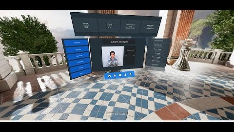 My FirstVRApp using WebXR and Three.js and three-mesh-ui