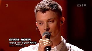 Rafał Kozik 10 songs - The Voice of Poland