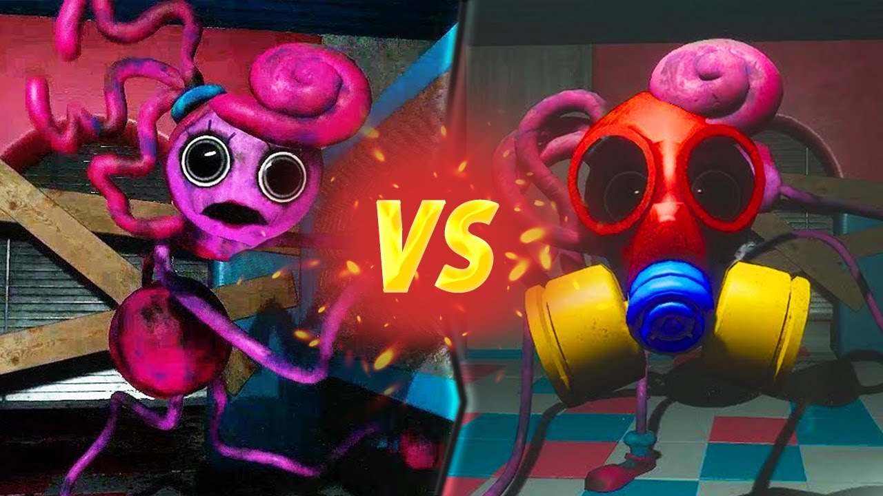 Jumpscare Battle, Poppy Playtime Huggy Wuggy Vs Mommy Long Legs Vs The Gas  Mask