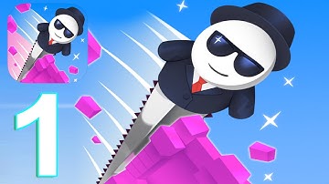 Mr. Slice Gameplay Walkthrough Part 1 Level 1-17 (IOS/Android)