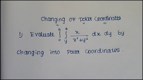 Changing into polar coordinates problem in Tamil/polar coordinates problem/mathematics1/mathematics2