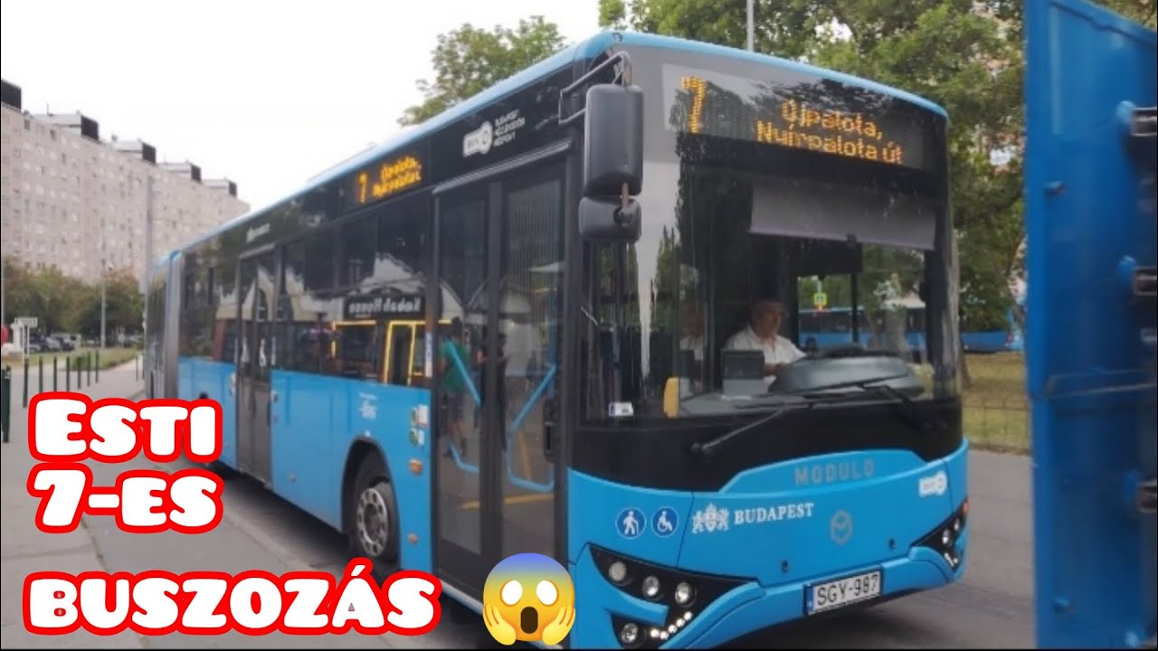 Meglepően kényelmes a Modulo a 7-esen! Kipróbáljuk egy forgalmas keddi estén @tomegk0zlekedesfan-mal!