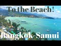 Flying Bangkok Airport To Koh Samui Airport - Thai Islands Series 2022!