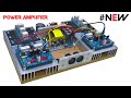 Diy 350w  350w stereo power amplifier using 2sc5200 2sa1943  cbz project