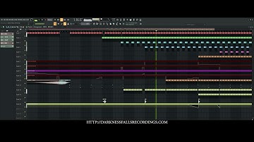 152BPM #hardtechno FL Studio Project file and #samplepack By SUBSONIC