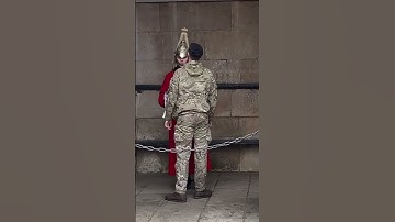 Thumbnail of What’s up with this guard? 😵‍💫 #thekingsguard