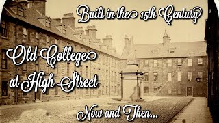 Old College Days: Now and Then - In Photos #university #insightful #oldworld #historic 