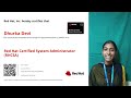 Student Review(Dhurka Devi): RedHat RHCSA Certification Journey!