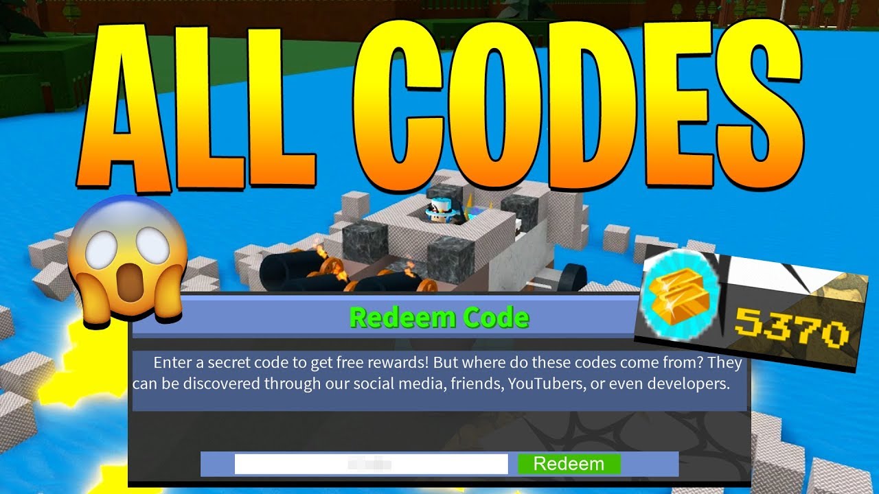 all working codes in build a boat for treasure! build a