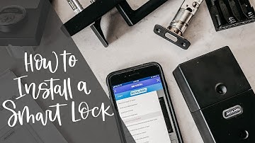 How To Install A Smart Door Lock | Schlage Sense + Entry Makeover