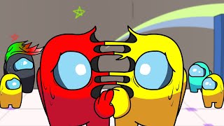 Red Stick with Yellow - Among Us But Mama is Angry Season 18 - Part 4 | Among Us Animations