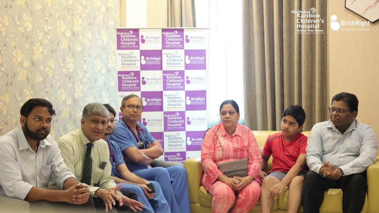 Incredible 12-Year-Old's Recovery at Madhukar Rainbow Children's Hospital!
