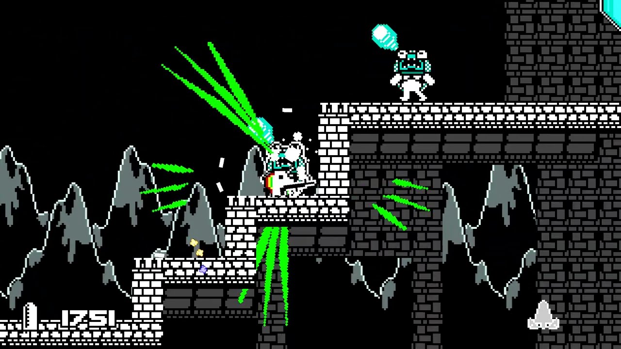 Unichrome: A 1-bit Unicorn Adventure - Definitely lucky!