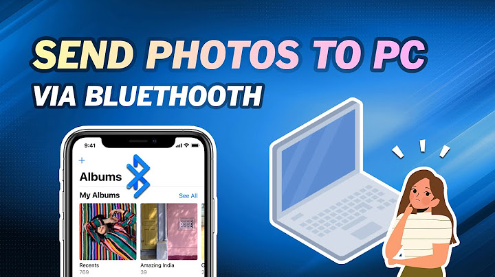 How to transfer pictures from iphone to computer via bluetooth