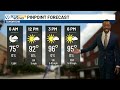 Dangerous heat wave setting up to end the week