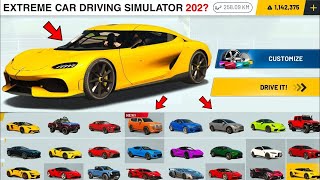 🙈All New Future SuperCars Unlocked🙈in Extreme Car Driving Simulator 2022 -NooB VS Pro- Kids Game screenshot 3