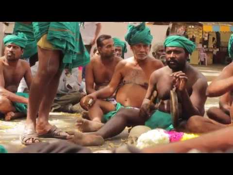 Farmers from Tamil Nadu continue their protest at Jantar Mantar