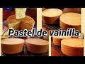 Receta pan de vainilla ,vanilla cake recipe /especial para fondant muy firme😎😎😎😎