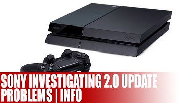 Sony Investigating PS4 2.0 Update Issues | Users Experiencing Rest Mode Issues & Random Shut Downs