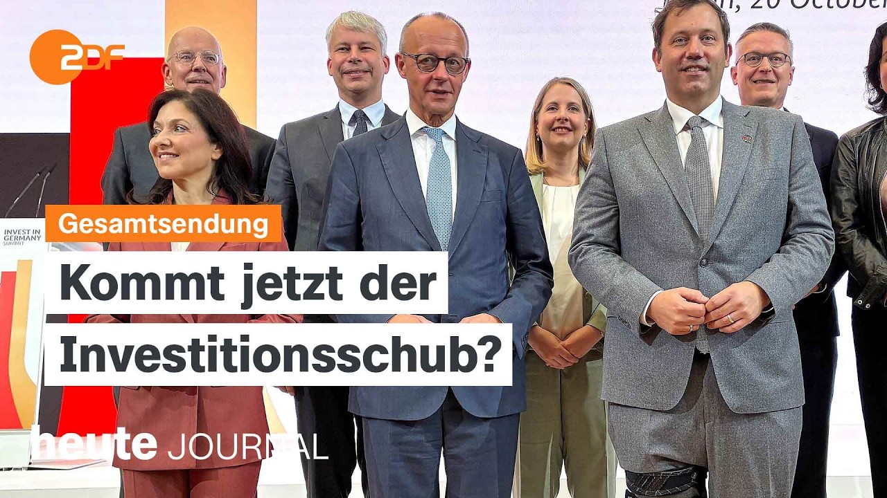 20.10.2026 Investment summit in Berlin, Ukraine war, Coalition against AfD