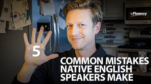 5 Common Mistakes Made by Native English Speakers (Can You Spot Them?)
