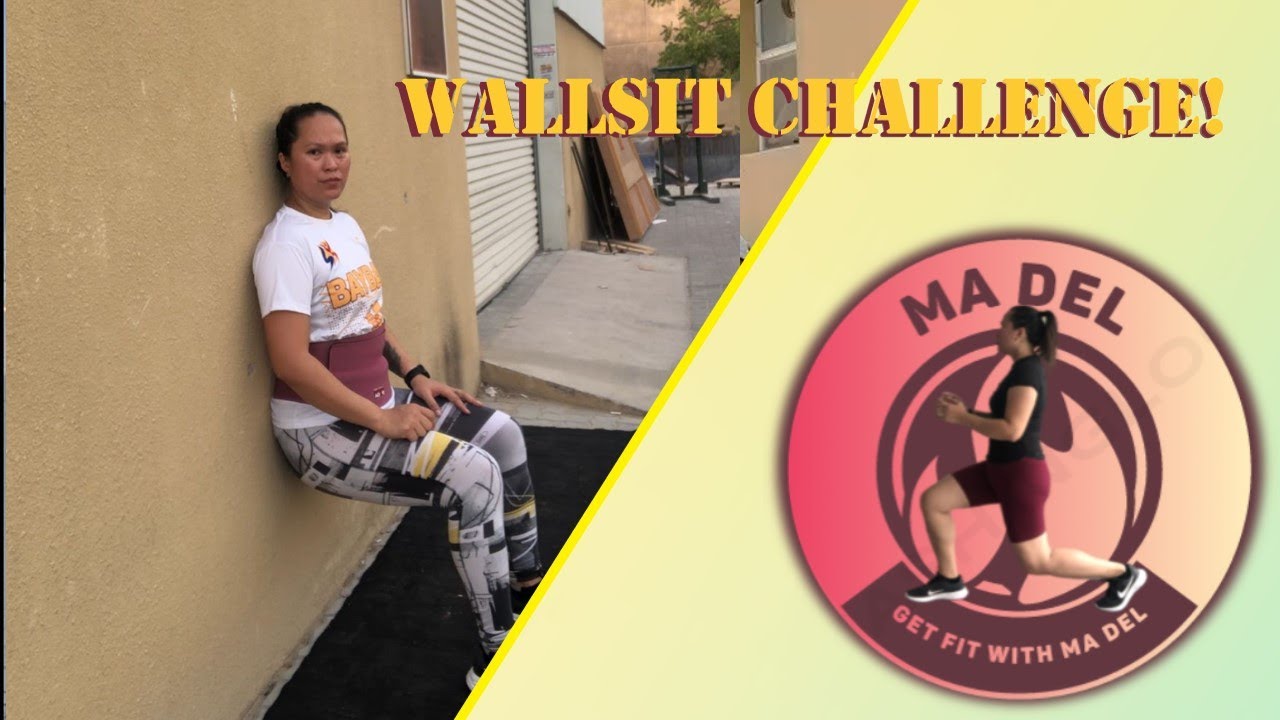 WALL SIT CHALLENGE! - YouTube