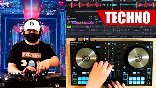 1-Hour Techno DJ Set with Traktor Pro 3 & Traktor Kontrol S2 MK3