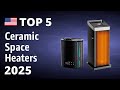 TOP—5. Best Ceramic Space Heaters (With Remote & Thermostat) 2025