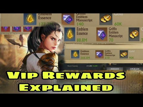 Guide Series|Ep 3| VIP LEVEL REWARDS EXPLAINED| King Of Avalon