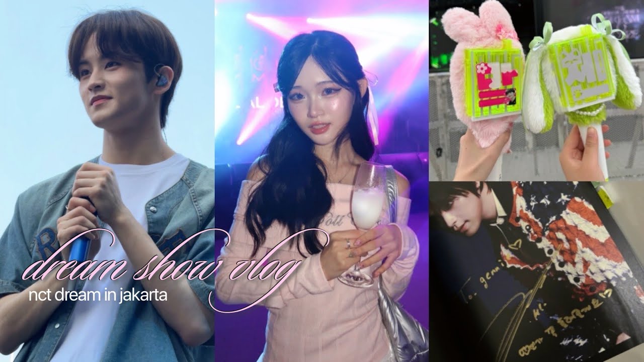 [Влог сезона] Концерт и фансайн Dream Show 3 в Джакарте💚 Dream Show 3 • Концерт ￼• Личная фансайн
