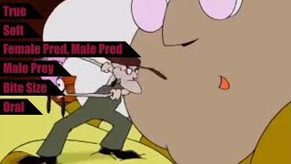 Grow, Expand, Explode! - Courage the Cowardly Dog (S4E6) | Vore in Media