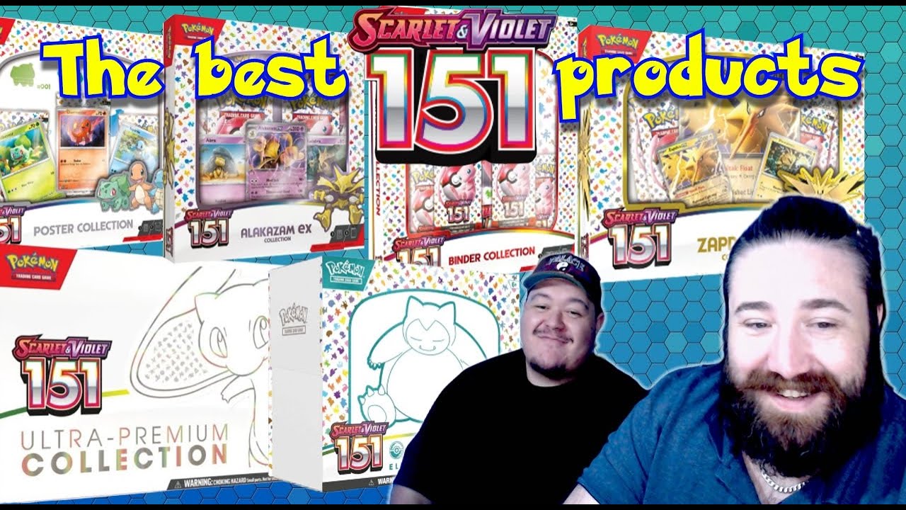 We open every Pokemon 151 product we could get our hands on! - YouTube