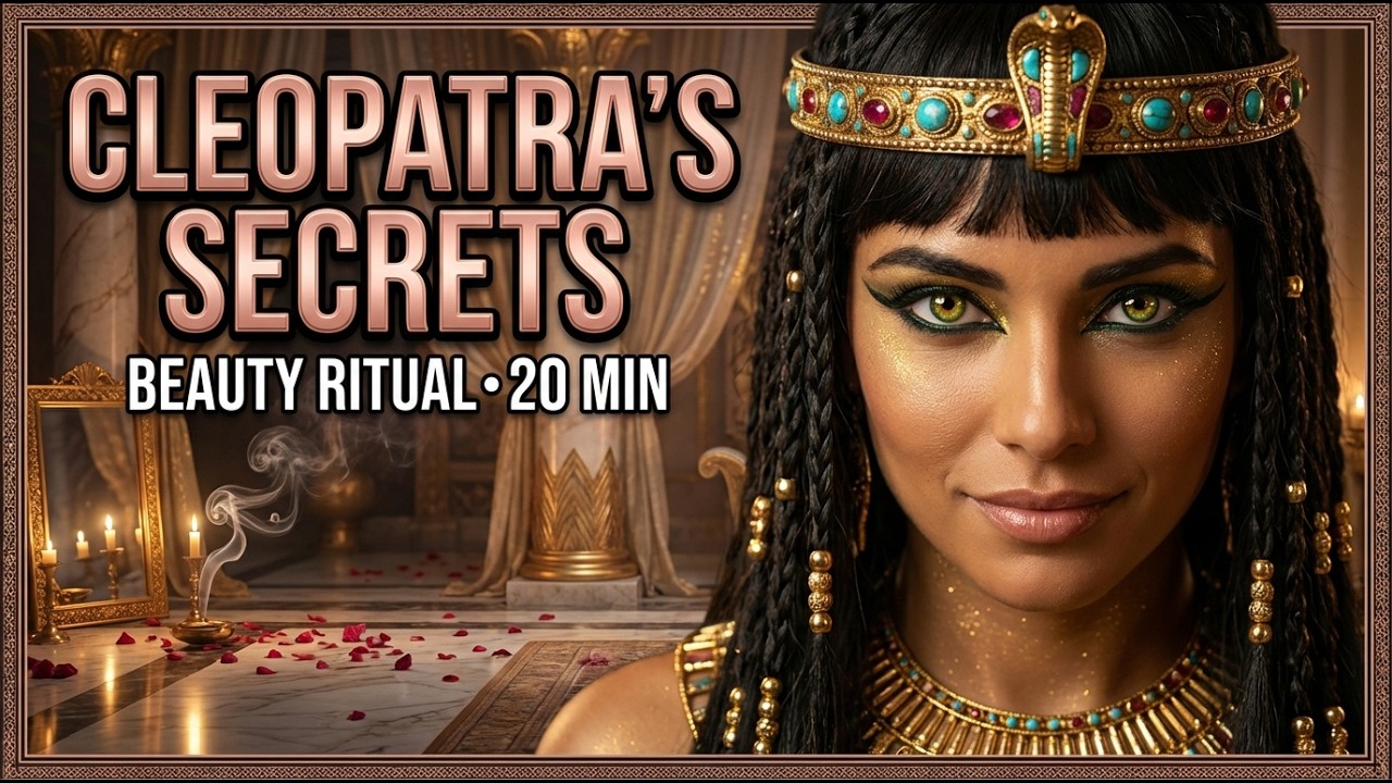 Secrets of Cleopatra's Palace 👸 Ancient Egyptian Beauty Ritual • 20 Min Feminine Energy