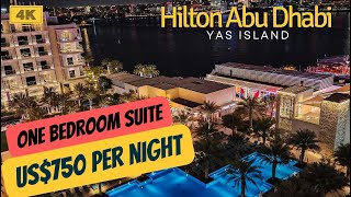 Hilton Abu Dhabi Yas Island - King One Bed Room Suite & Hotel Review - All you need to know!