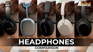 ПОСЛУШАЙТЕ РАЗНИЦУ: Sony WH-1000XM5 против XM4 против Apple AirPods Max против Bose QC45 против B&W PX7 S2